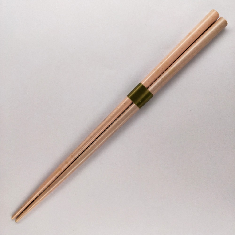 Pink solid colored chopsticks